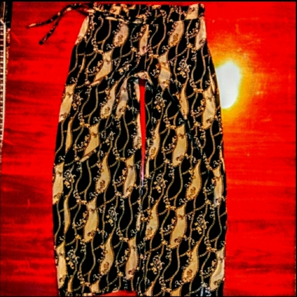 Metaphor Pant Size L Palazzo Silky Full Leg NWOT - Picture 2 of 9